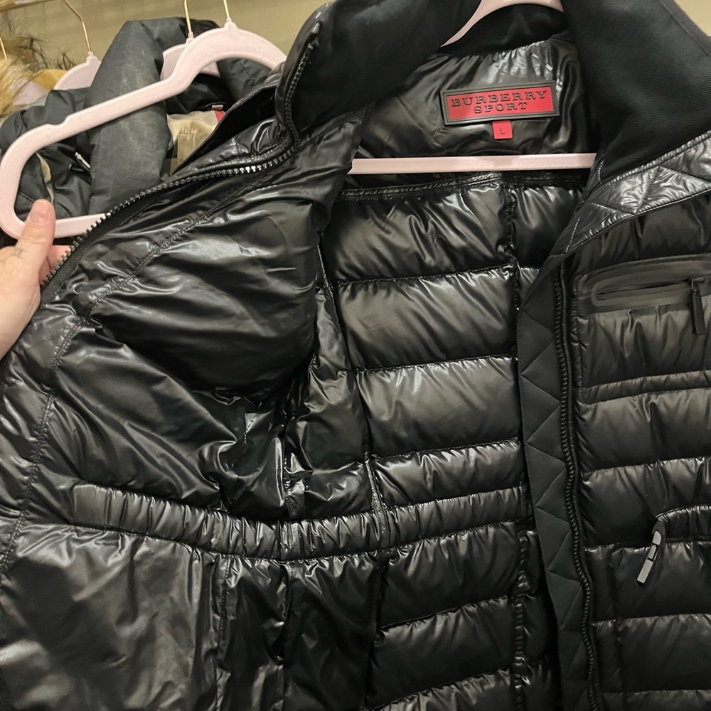 Burberry Black Quilted Puffer Jacket